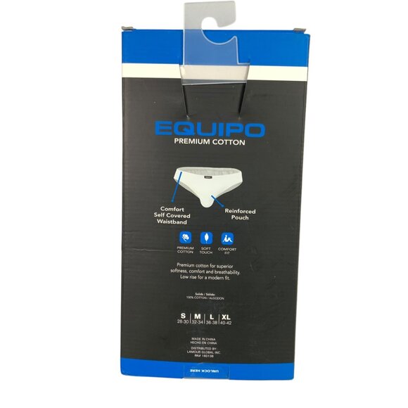 Equipo Premium Cotton Comfort Fit 5 Bikini Briefs Size M Multicolor Brand New - Picture 4 of 4